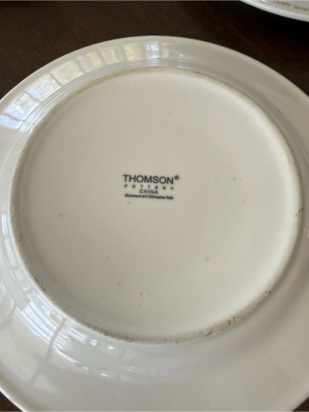 Thomson Pottery My Garden Salad Plates Set of 3 Wheelbarrow Tulips Watering Can - Picture 5 of 7